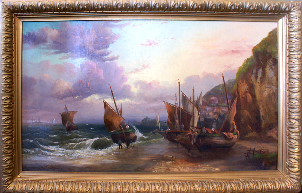 466 Carlton, 19th Century, Oil Canvas, Fr 31.5x19